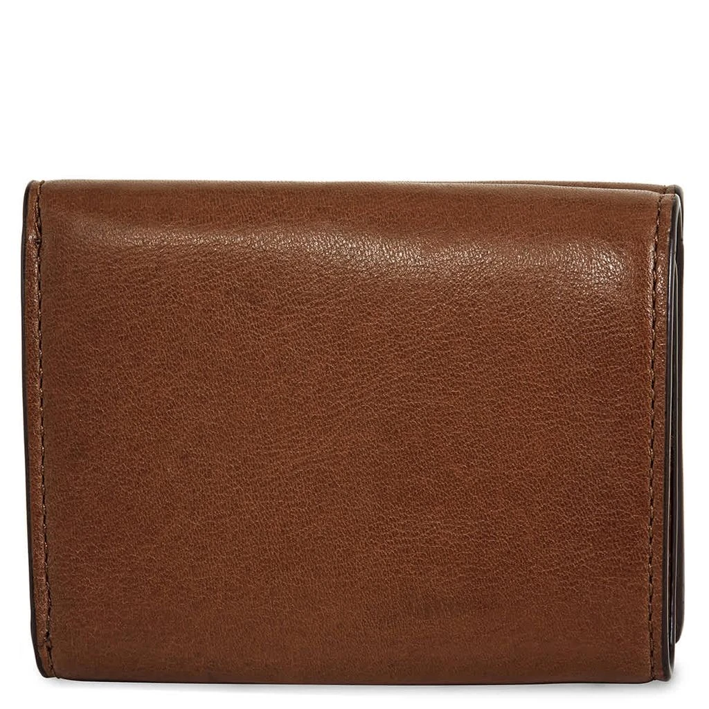 Coach Saddle Trifold Origami Coin Wallet 3