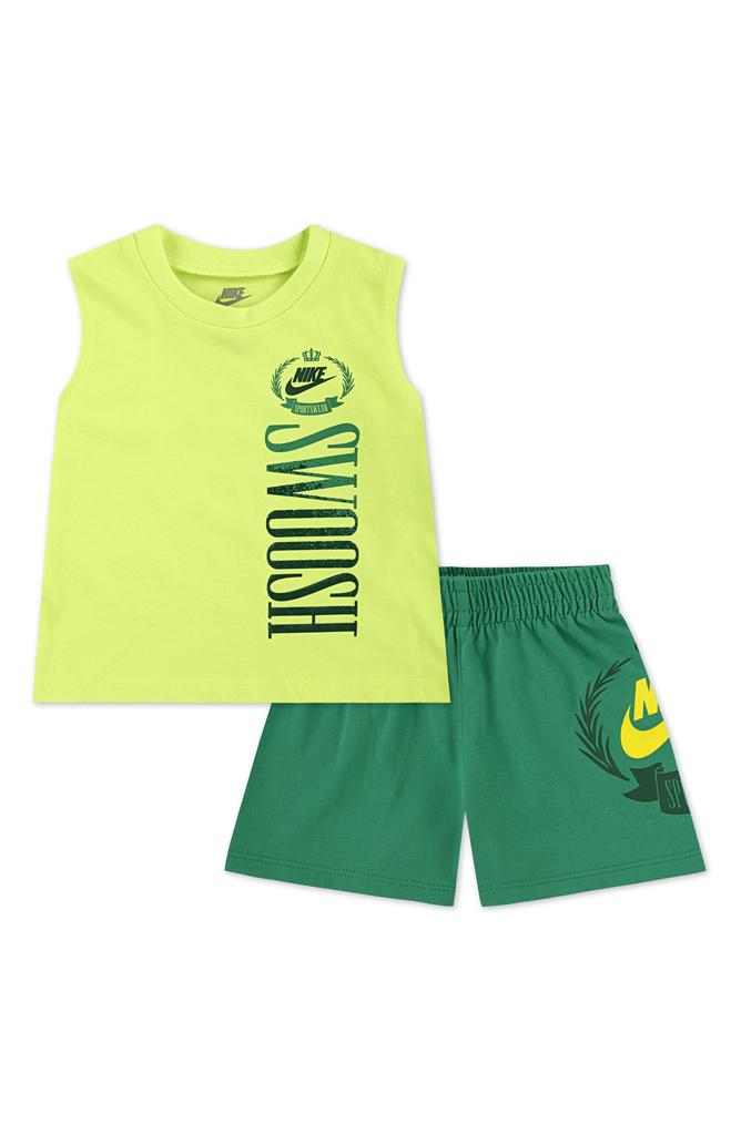 NIKE Swoosh Graphic Tank & Shorts Set