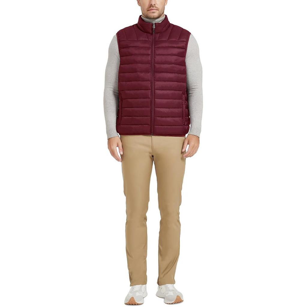 HAWKE & CO Mens Solid Nylon Vest