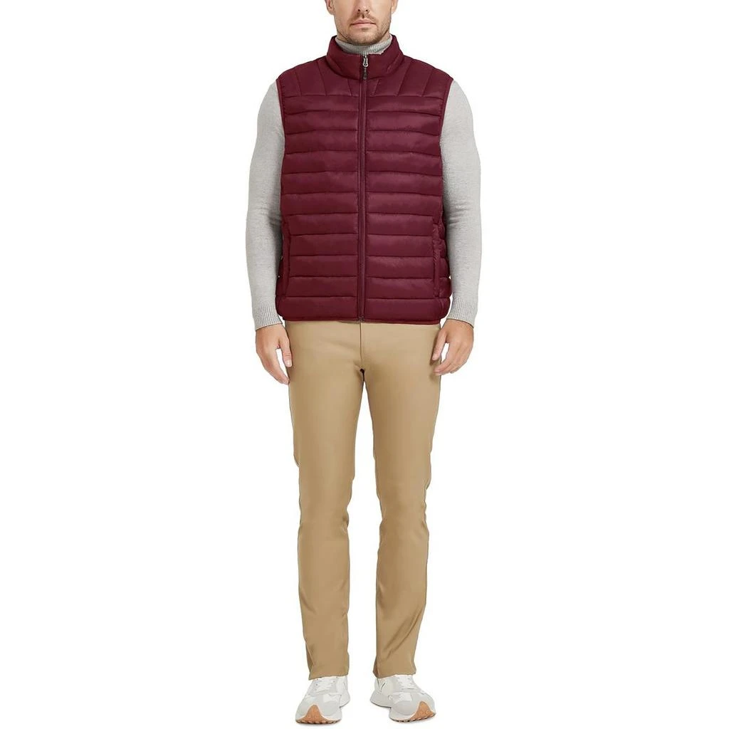 HAWKE & CO Mens Solid Nylon Vest 2
