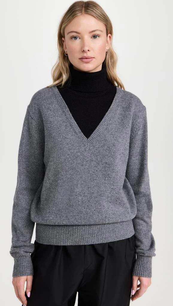 Sandy Liang Mock Neck Sweater 1