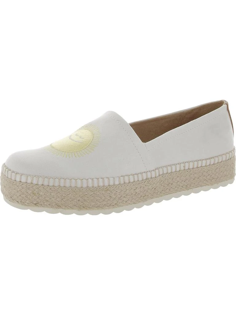 Dr. Scholl's Shoes Sunray Womens Faux Suede Slip On Platforms 5