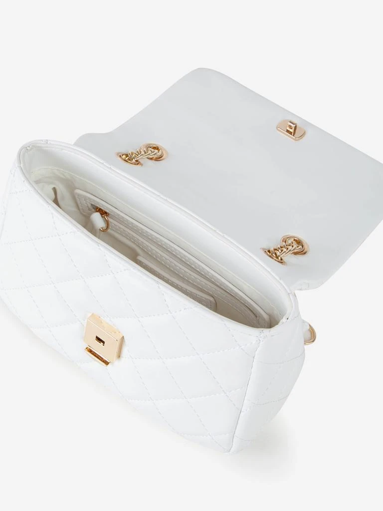 Valentino Valentino Girls Ocarina Flap Bag in White (18.5cm) 4