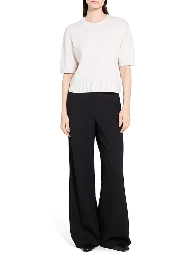 Theory Cashmere Knit Crop T-Shirt 2