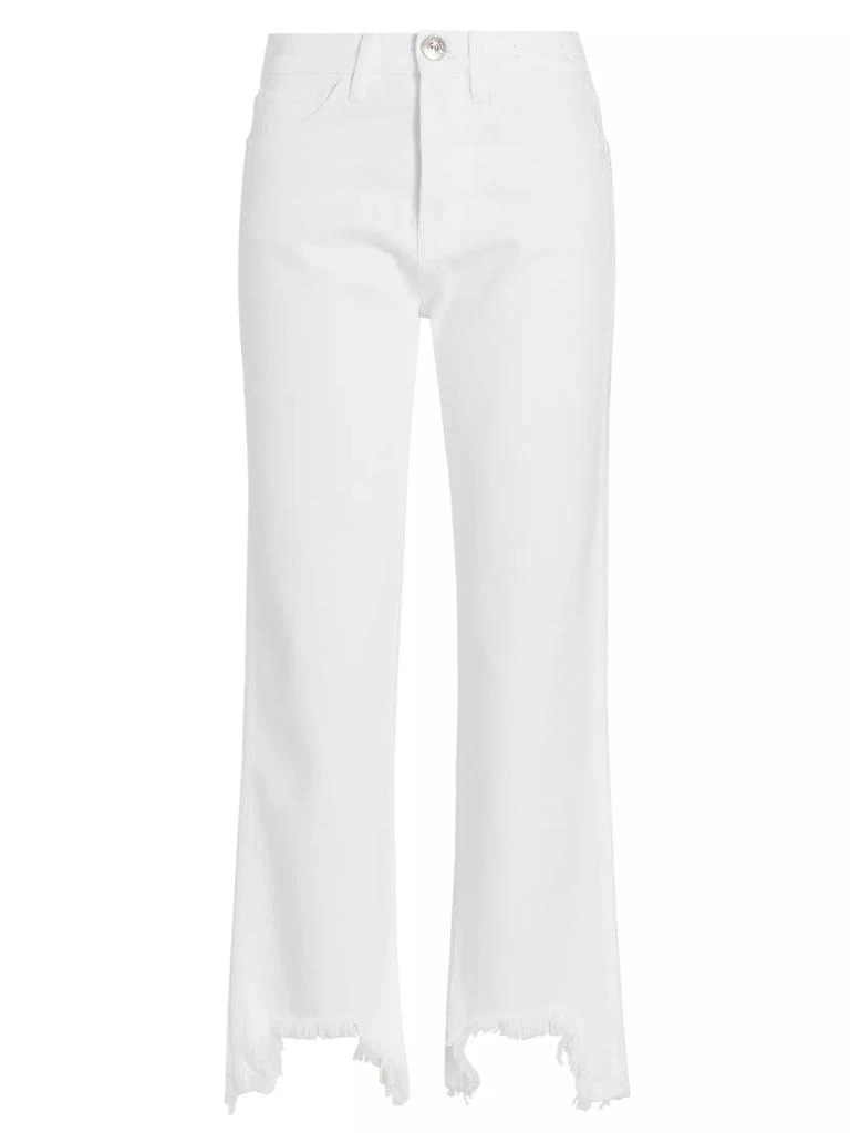 3x1 Austin Cropped Straight-Leg Jeans 1