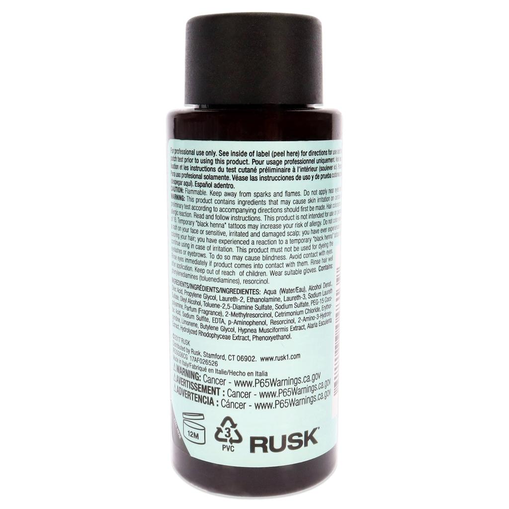 Rusk Deepshine Gloss Demi-Permanent Color - 6CG Dark Copper Golden Blonde by  for Unisex - 2 oz Hair Color