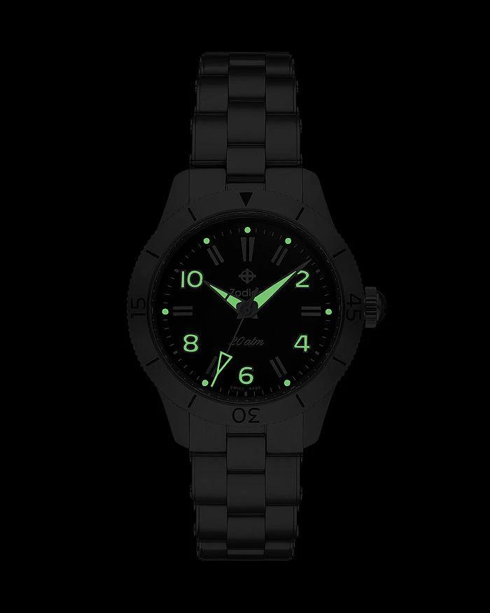 ZODIAC Ref. 691 Manual Wind Stainless Steel Watch, 36mm 5