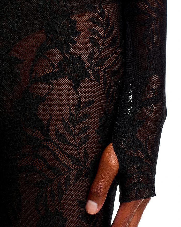 Norma Kamali Lace Catsuit 3