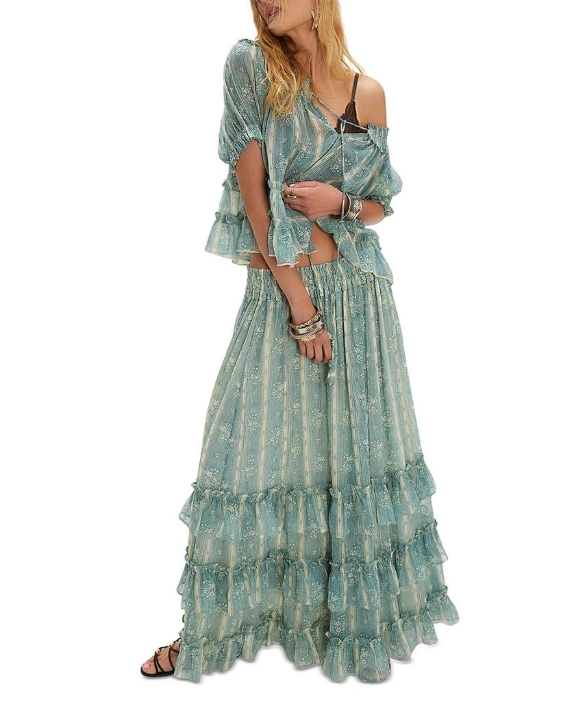Free People Morning Mist Maxi Skirt Set 1