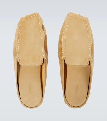AURALEE Suede moccasin slippers 4