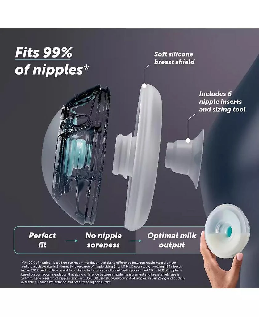 Elvie Baby Stride 2: Hospital-Grade Suction Breast Pump 4