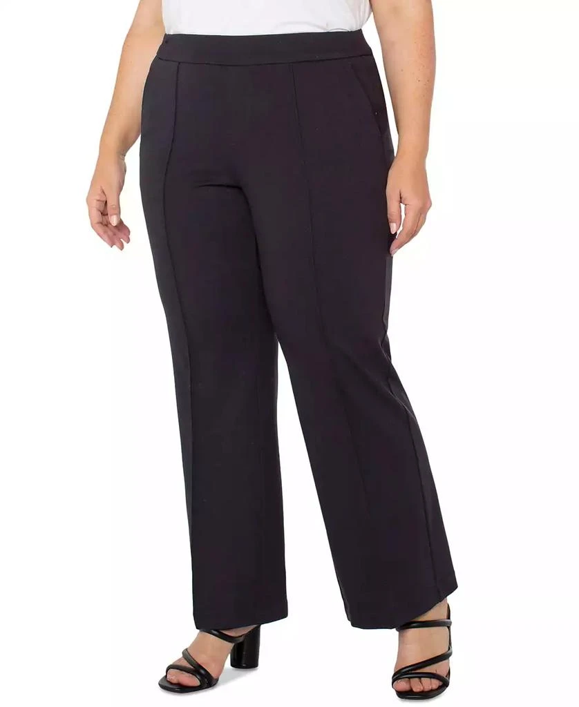 Liverpool Liverpool Plus Size Pull On Wide Leg Pants 3