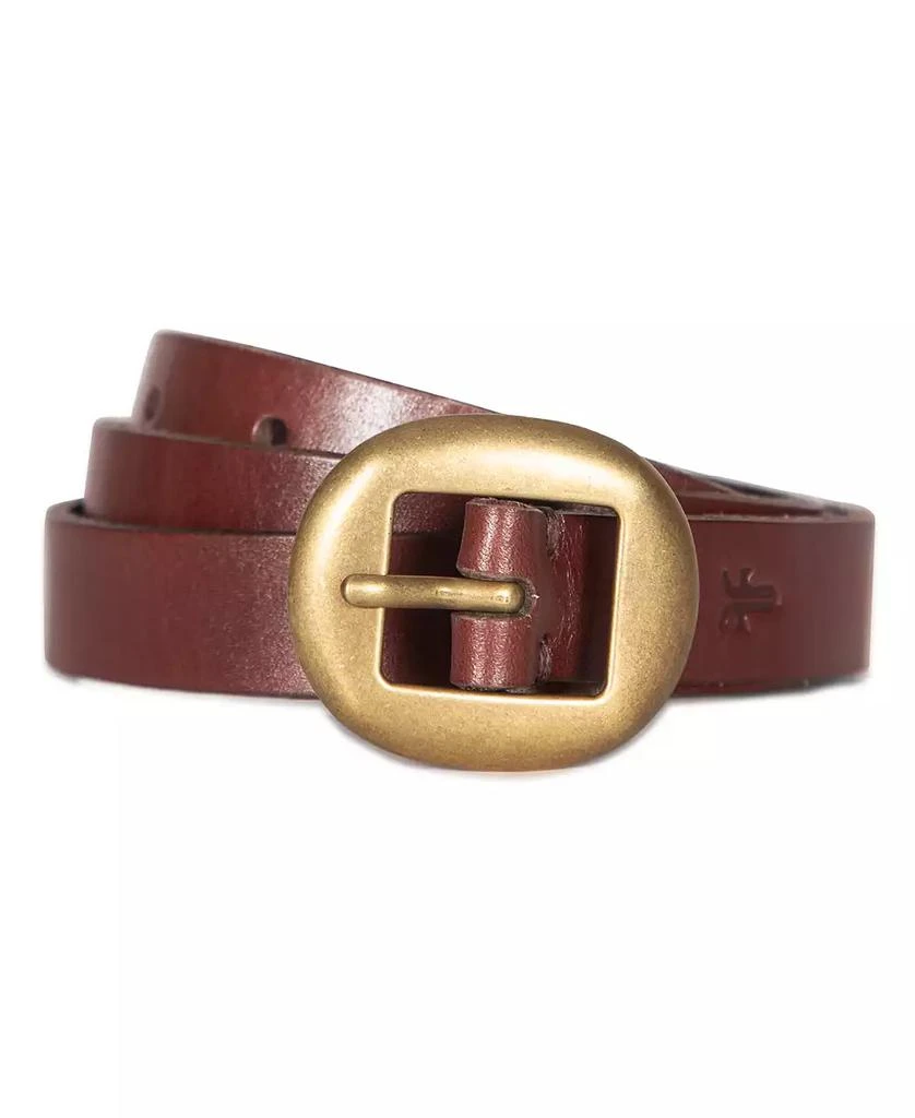 Frye Women's Center Bar Leather Belt 1