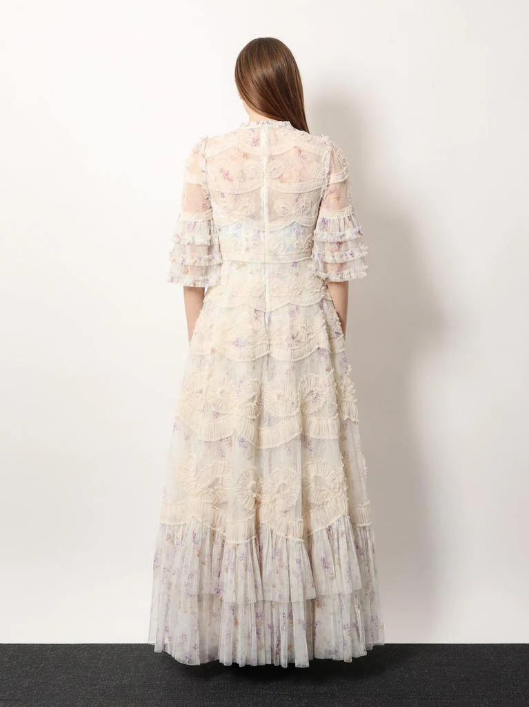 Needle & Thread Long dress with multicolor motif 3