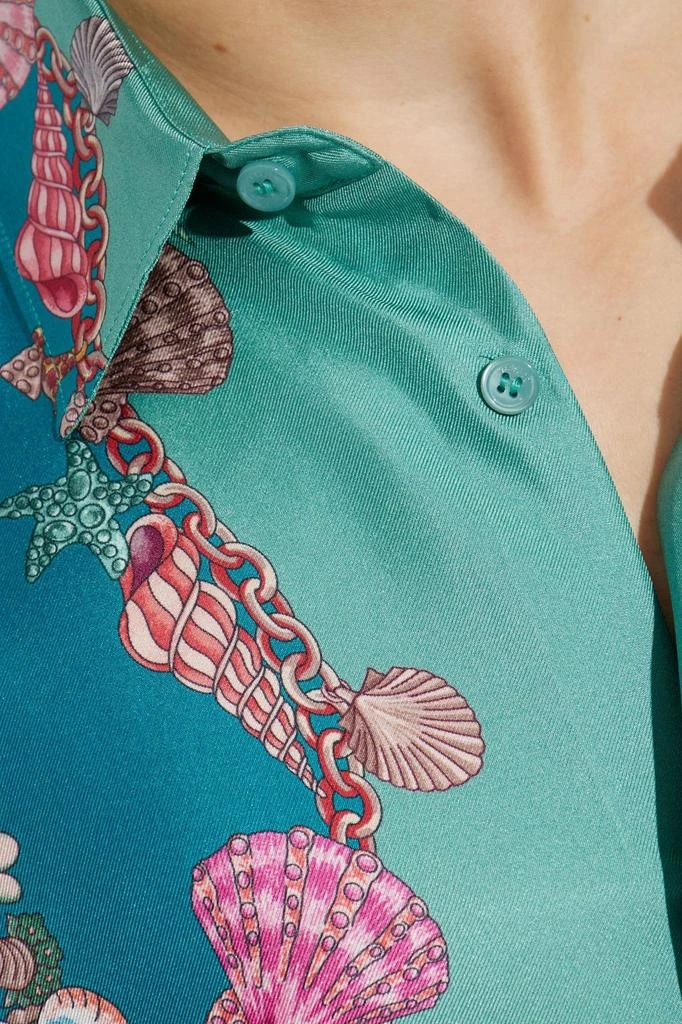 Versace Versace Theatre Print Long-Sleeve Shirt 4