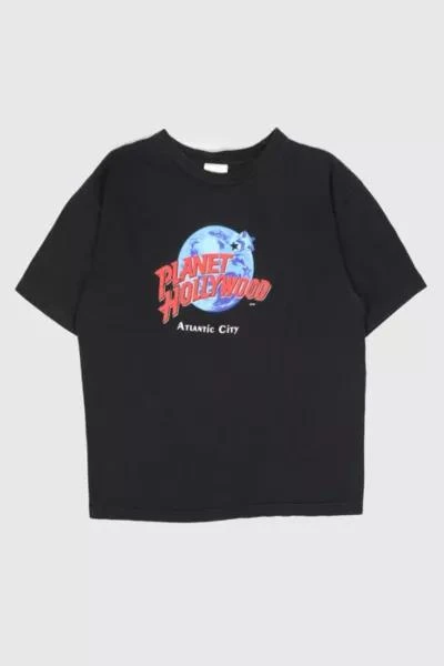 Urban Outfitters Vintage Planet Hollywood Atlantic City Tee 1