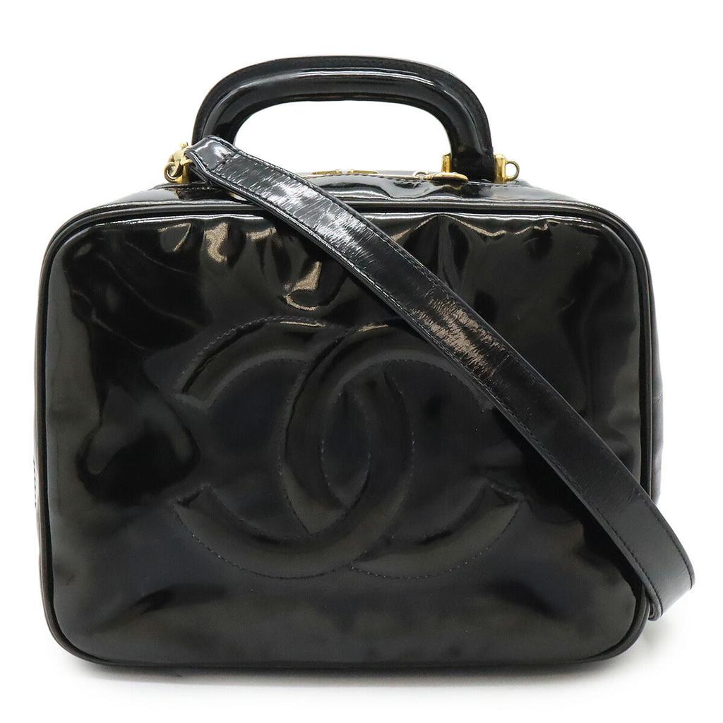 Chanel Coco Mark Patent Leather 2way Bag