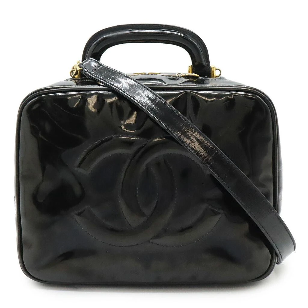 Chanel Coco Mark Patent Leather 2way Bag 1