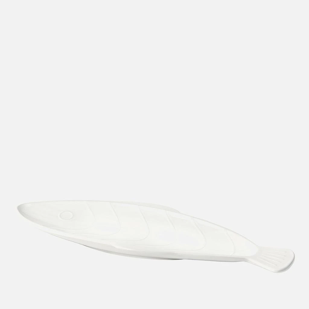 Broste Copenhagen Pesce Narrow Plate - White 2