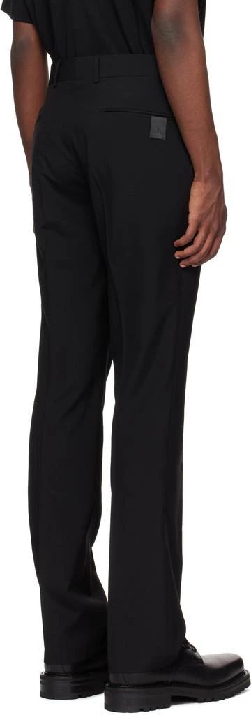 n.hoolywood Black Slim Straight Slacks Trousers 3