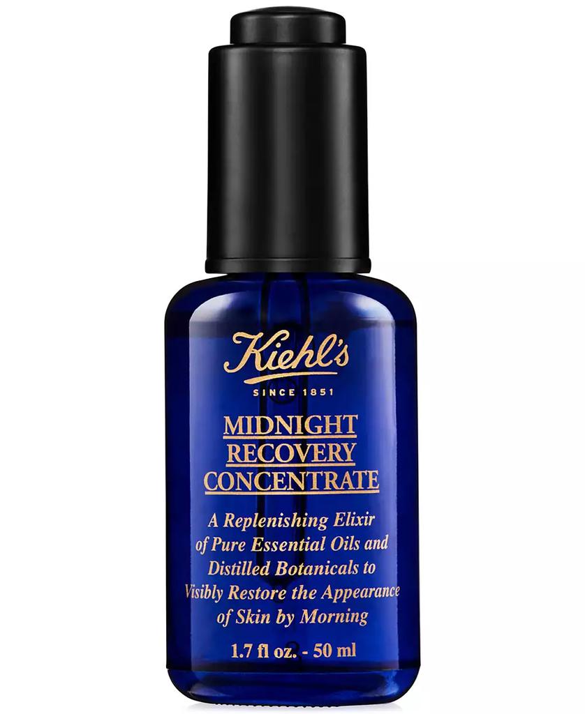 Kiehl's Midnight Recovery Concentrate Moisturizing Face Oil, 1.7-oz.