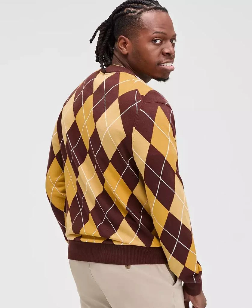 Club Room Men
s Argyle Crewneck Sweater, Exclusively at Macy
s 2