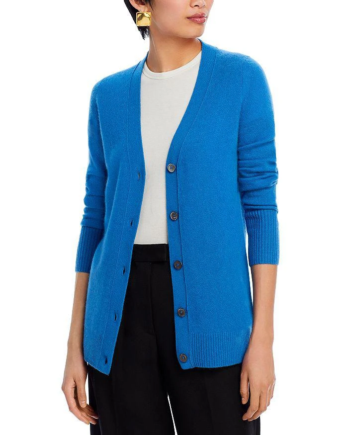 C by Bloomingdale's Cashmere Grandfather Cardigan - Exclusive 1