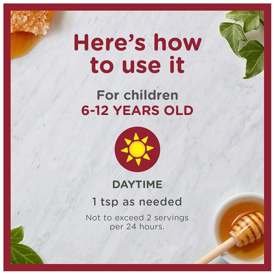 ZarBee's Naturals Kid's All-In-One Day Cough + Mucus, Throat, & Nasal Grape 9