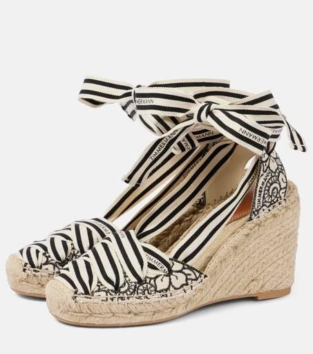 Zimmermann Sol 95 wedge espadrilles 5