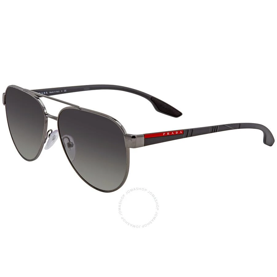 Prada Grey Gradient Pilot Unisex Sunglasses PS 54TS 5AV3M1 58 2
