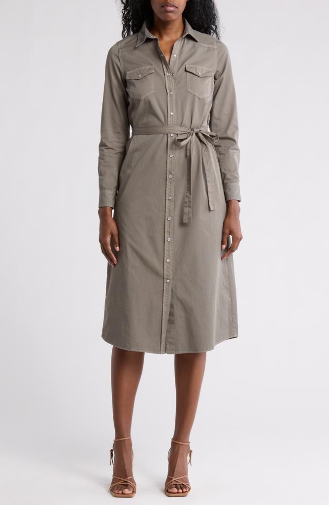 DR2 by Daniel Rainn Western Denim Shirtdress