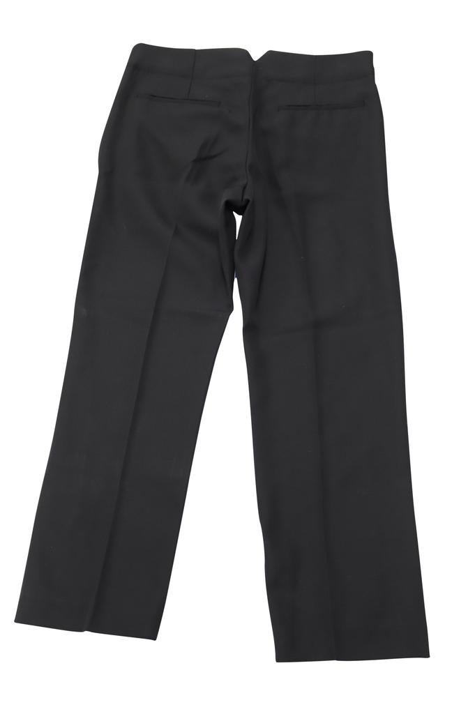 haider ackermann Azure Panel Cropped Trousers in Multicolor Wool
