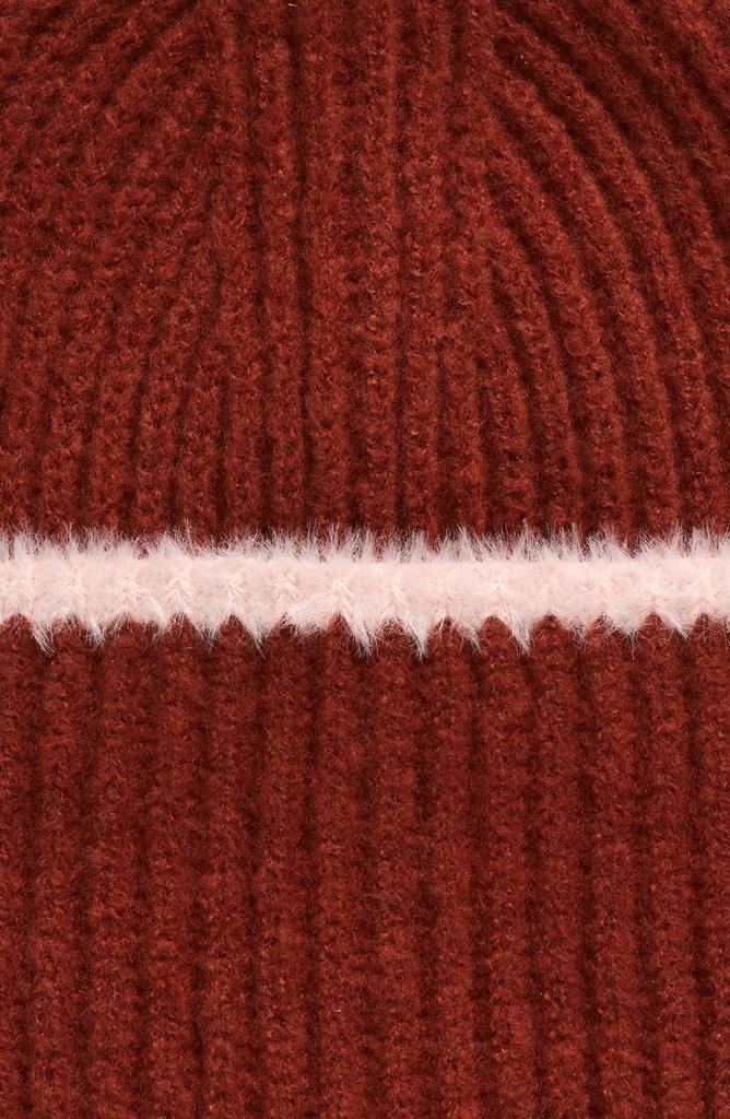 Treasure & Bond Rib Contrast Beanie