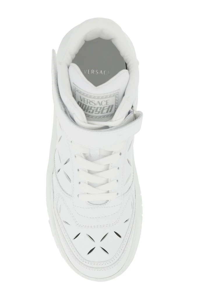 VERSACE 'odissea' sneakers with  cut-outs 2