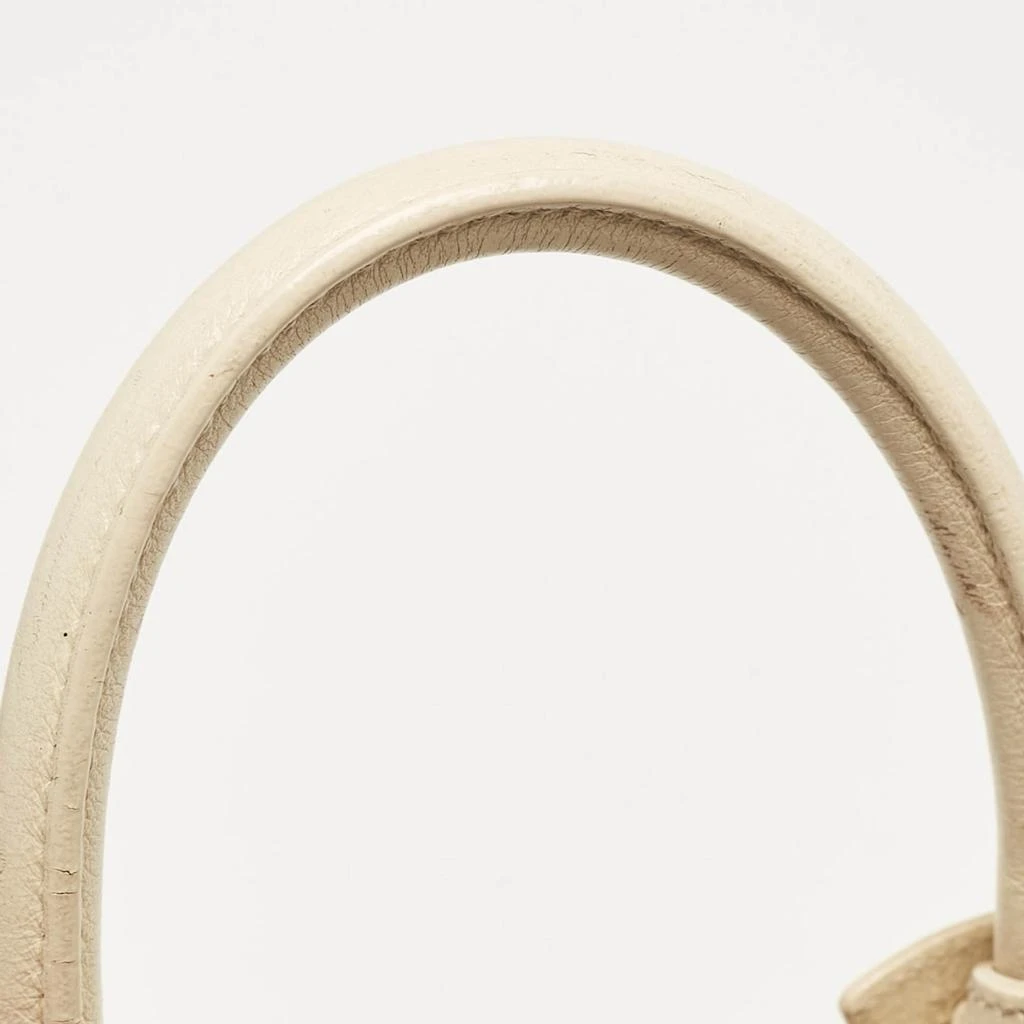 Yves Saint Laurent Saint Laurent Cream Leather Nano Classic Sac De Jour Tote 7