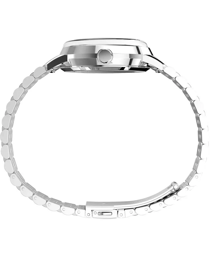 Timex Men's Mechanical Automatic Silver-Tone Stainless Steel Watch, 40mm 2