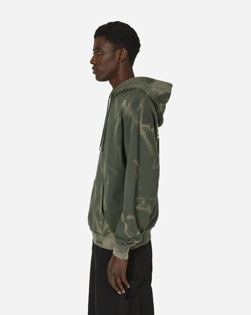 NEIGHBORHOOD Tie-Dye Hooded Sweatshirt Olive Drab 2