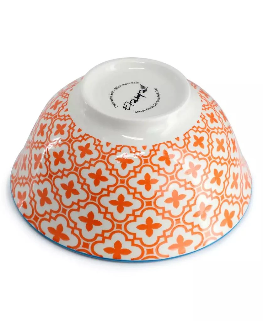 Elama Roxey Footed Bowls, Set of 6 4