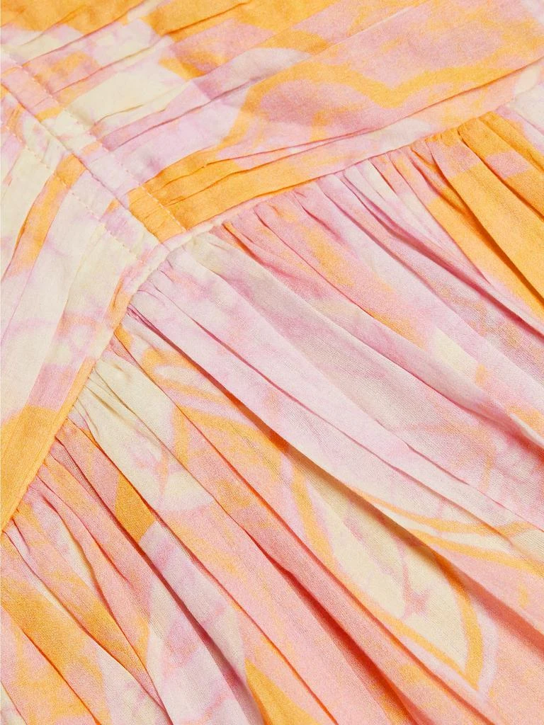 A.L.C. Rumi Botanical Pintuck Midi-Dress 7