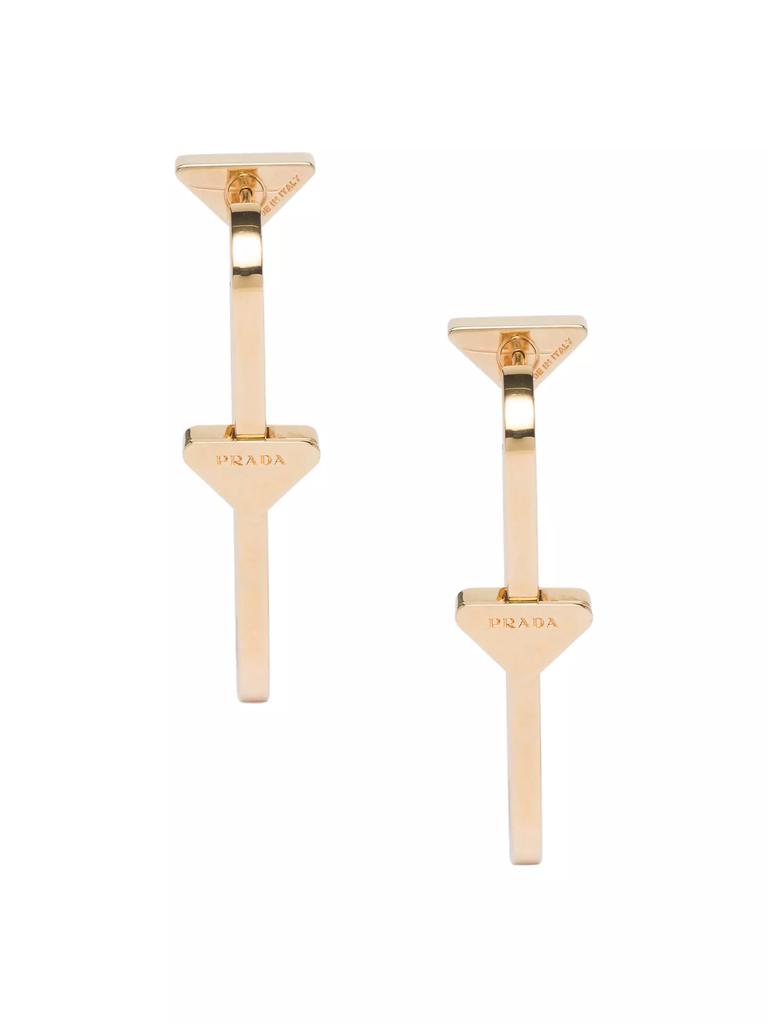 Prada Metal Earrings