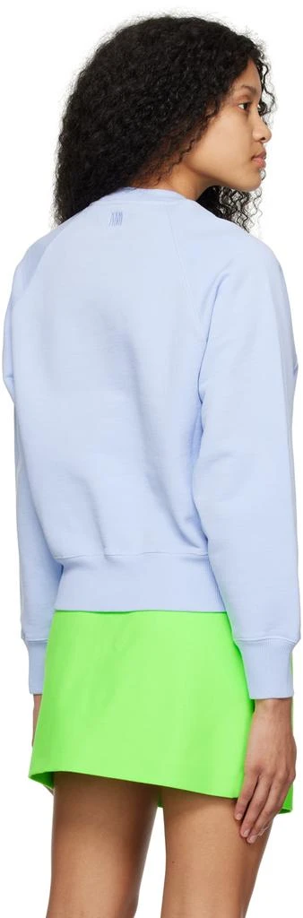 AMI Blue Ami de Cœur Sweatshirt 3