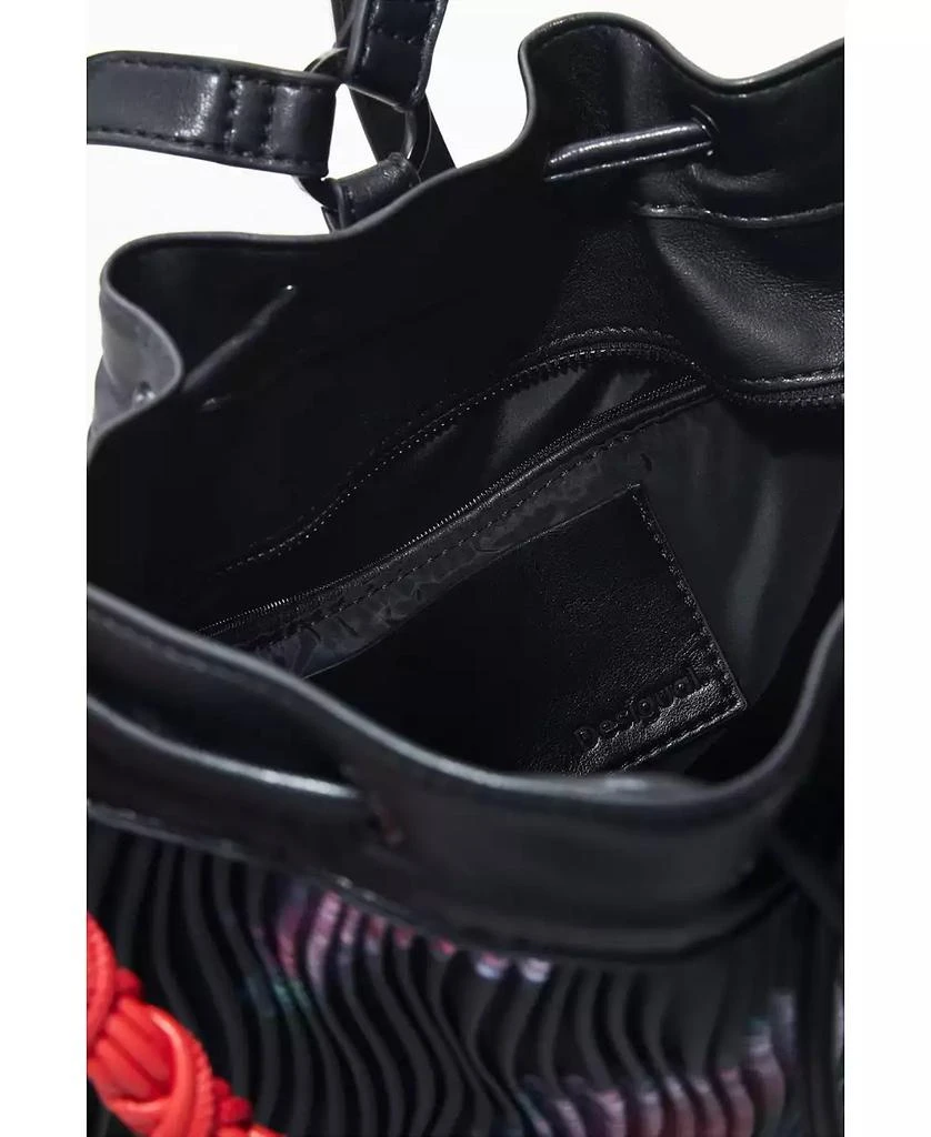 Desigual Women
s Medium backpack with floral texture 6