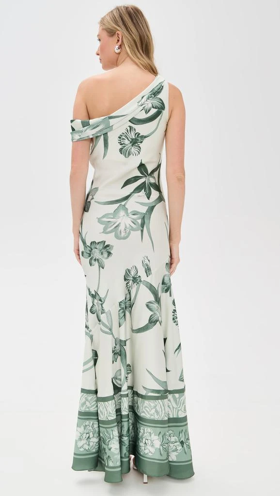 ROCOCO SAND One Shoulder Cowl Maxi Dress 2