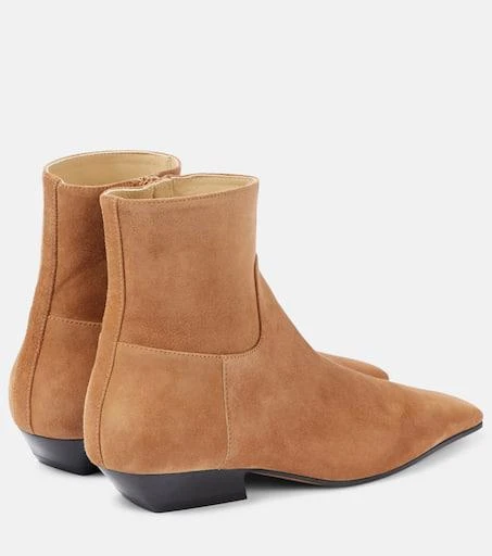 Khaite Marfa suede ankle boots 2