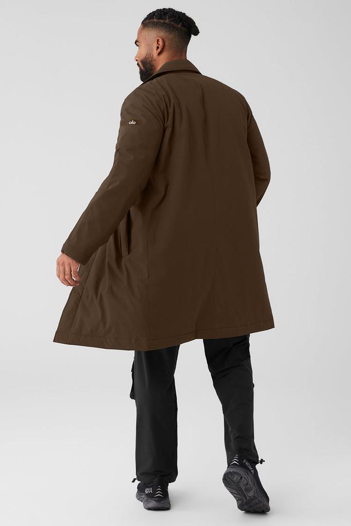 Alo Signature Overcoat - Espresso - Jackets - Free Shipping