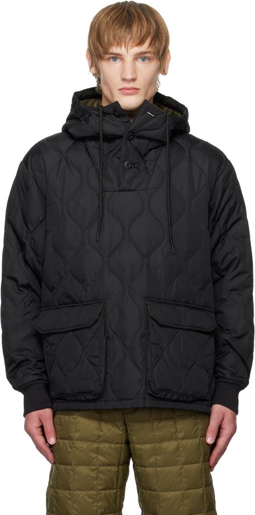 Taion Black Military Pullover Down Jacket