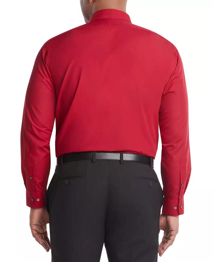 Van Heusen Men's Big & Tall Classic/Regular Fit Wrinkle Free Poplin Solid Dress Shirt