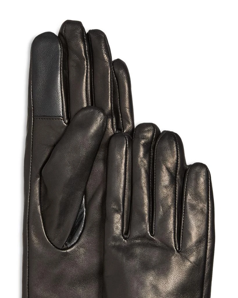 Bloomingdale
s Mid-Length Cashmere Lined Leather Tech Gloves - Exclusive 2