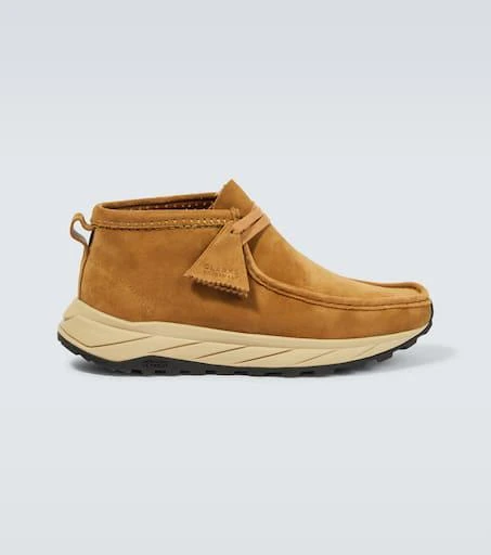 Clarks Wallabee Eden suede boots 1