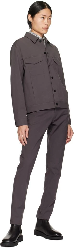 Theory Gray Irving Shirt 4